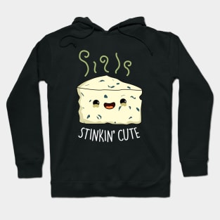 Stinkin Cute Cheese Pun Hoodie